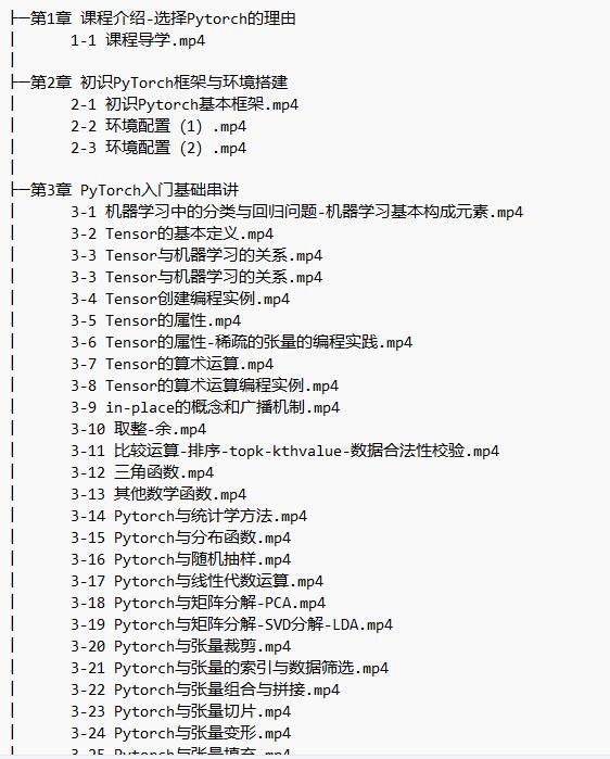 PyTorch入門到進階 實戰(zhàn)計算機視覺與自然語言處理項目 視頻教程 下載   圖1