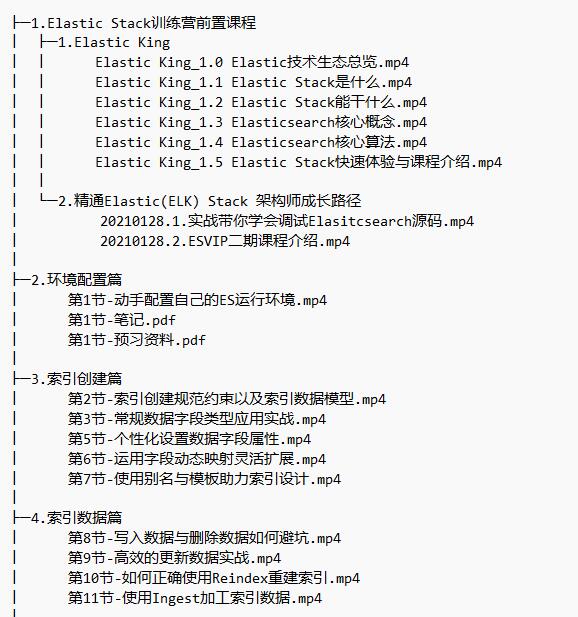 ElasticStack高級開發(fā)與架構(gòu)實(shí)戰(zhàn) 視頻教程 下載   圖1