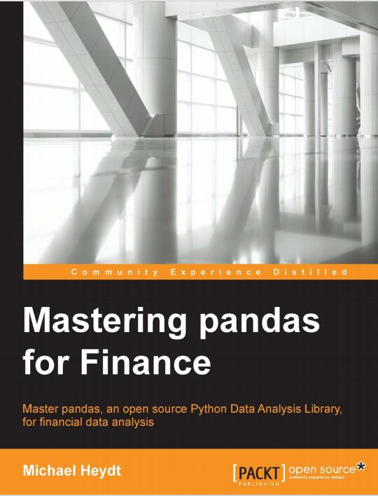 Mastering Pandas for Finance PDF 下載  圖1