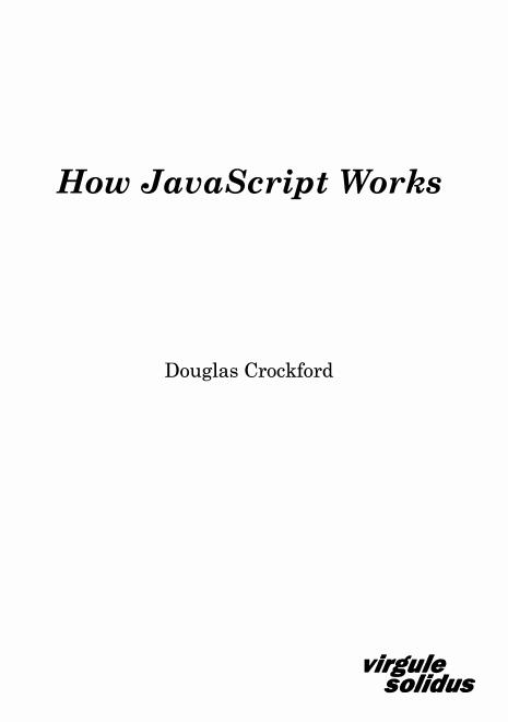 How JavaScript Works PDF 下載  圖1