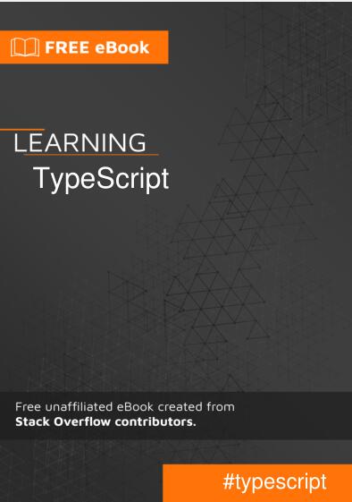 learning typescript PDF 下載  圖1