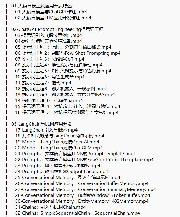 基于大模型LLM的開發(fā)與編程教程 視頻教程 下載 圖1