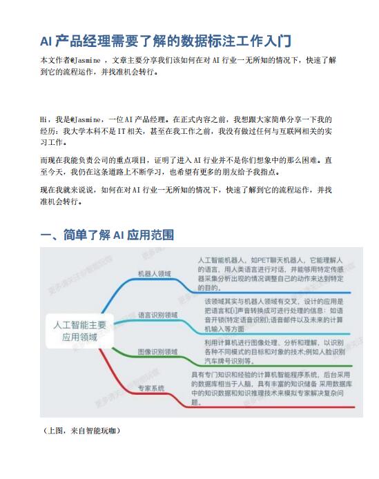 AI產品經理需要了解的數(shù)據(jù)標注工作入門 PDF 下載 圖1